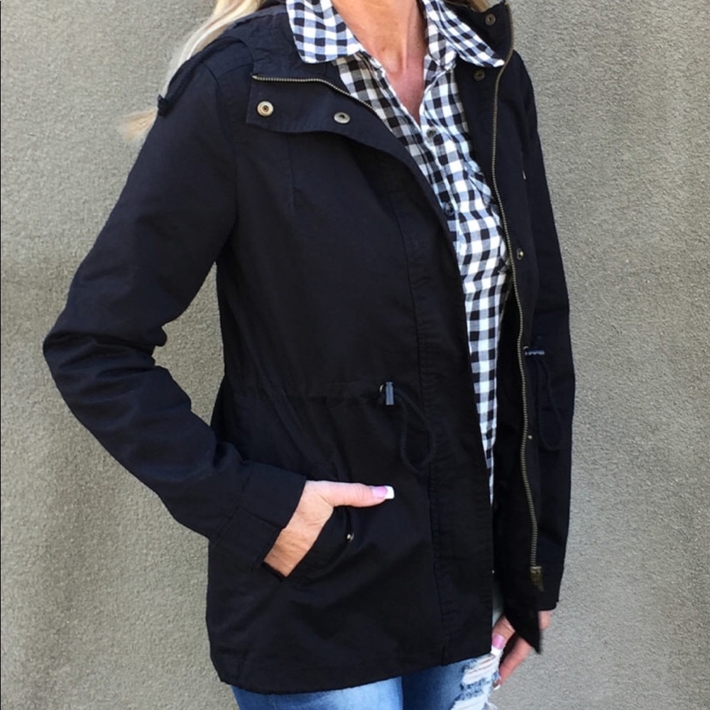 black coat